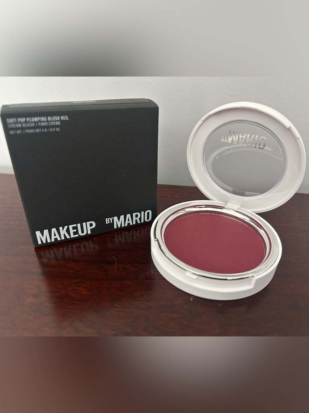NEW Makeup By Mario Cream Blush — Deep Mauve Rose